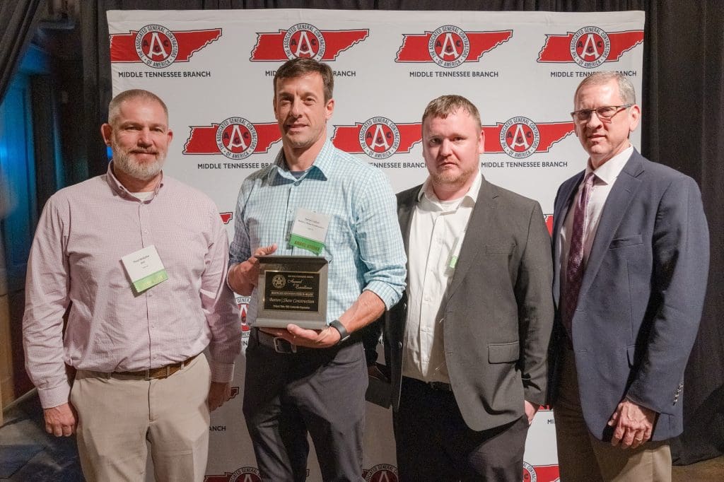 2022 AGC Build Tennessee Award Winner