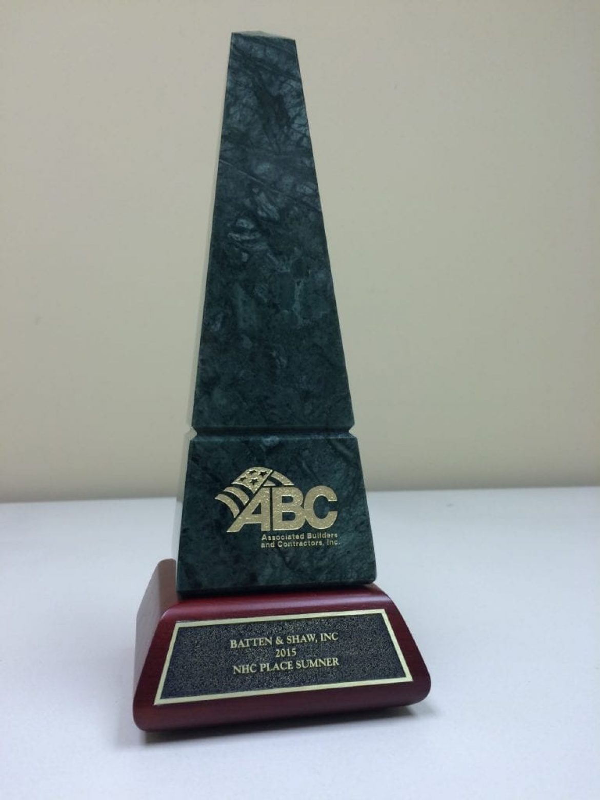 2015 ABC Award of Excellence – NHC Place Sumner