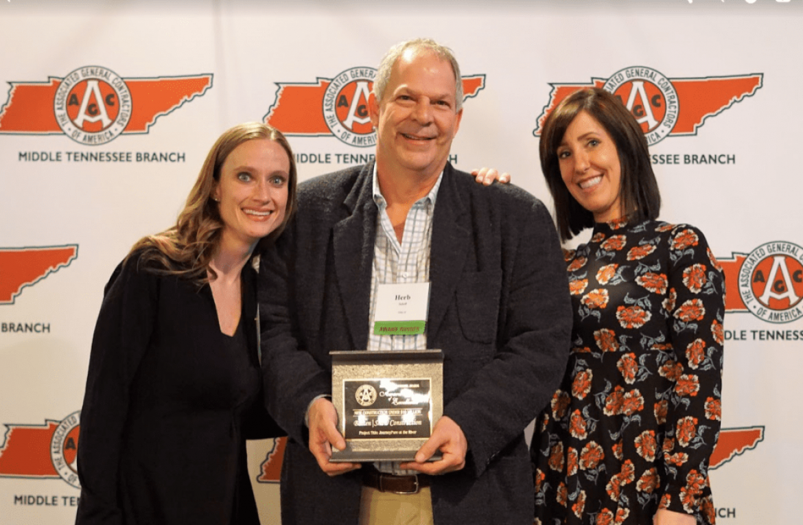Batten | Shaw wins 2017 AGC Build Tennessee Award – JourneyPure At The River